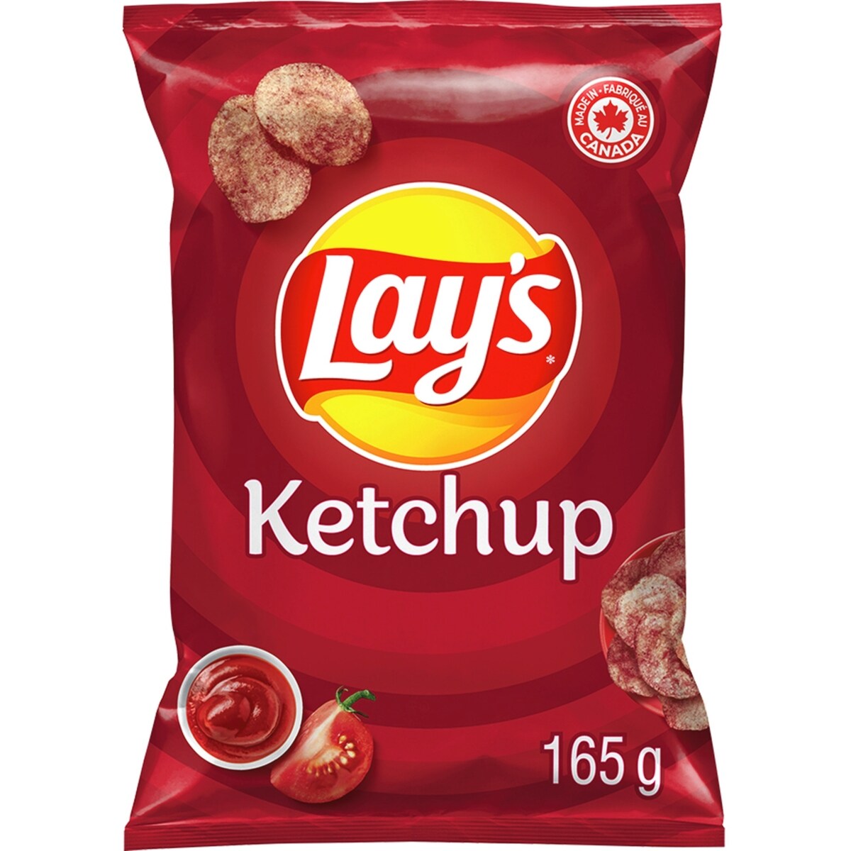 Croustilles assaisonnées Ketchup