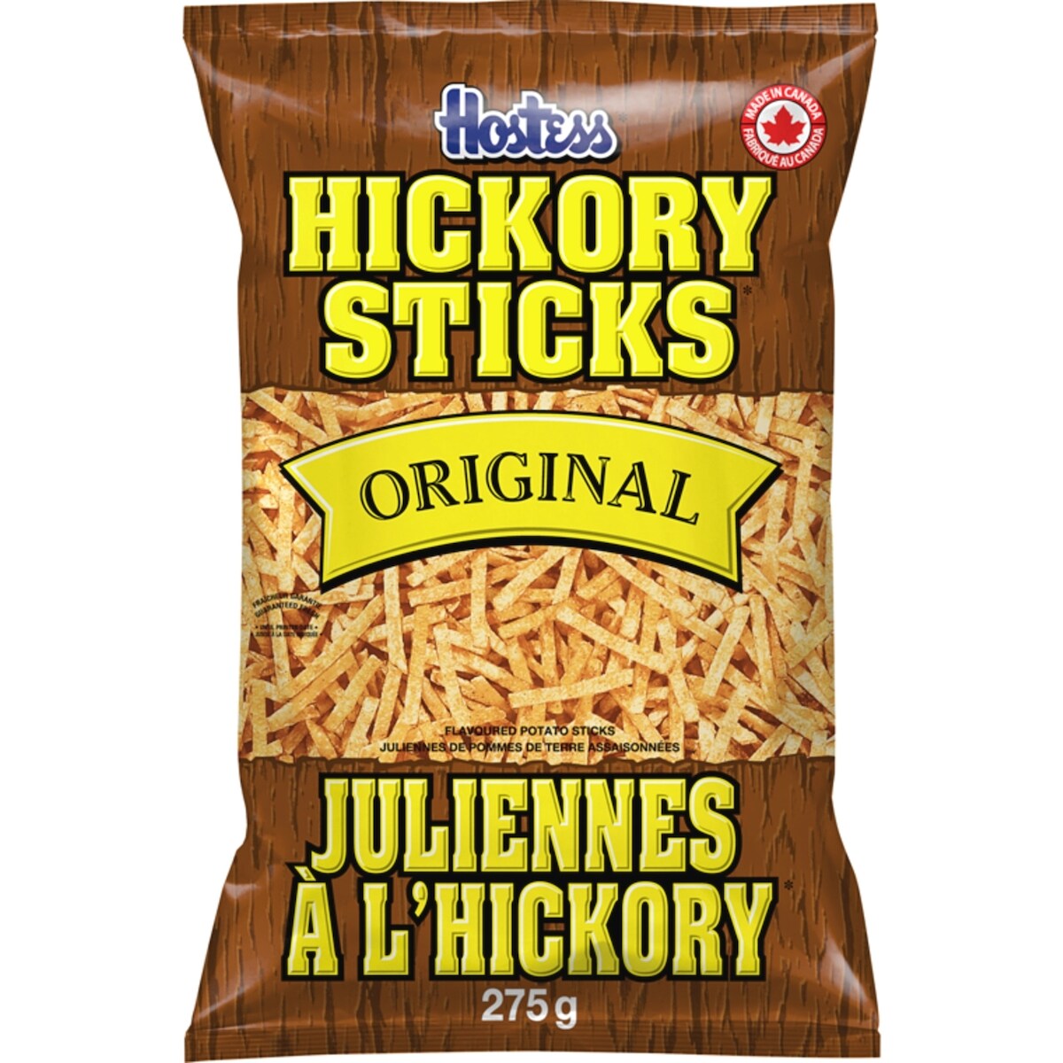 Juliennes À L'Hickory Hostess Juliennes De Pommes De Terre Saveur Original 275G
