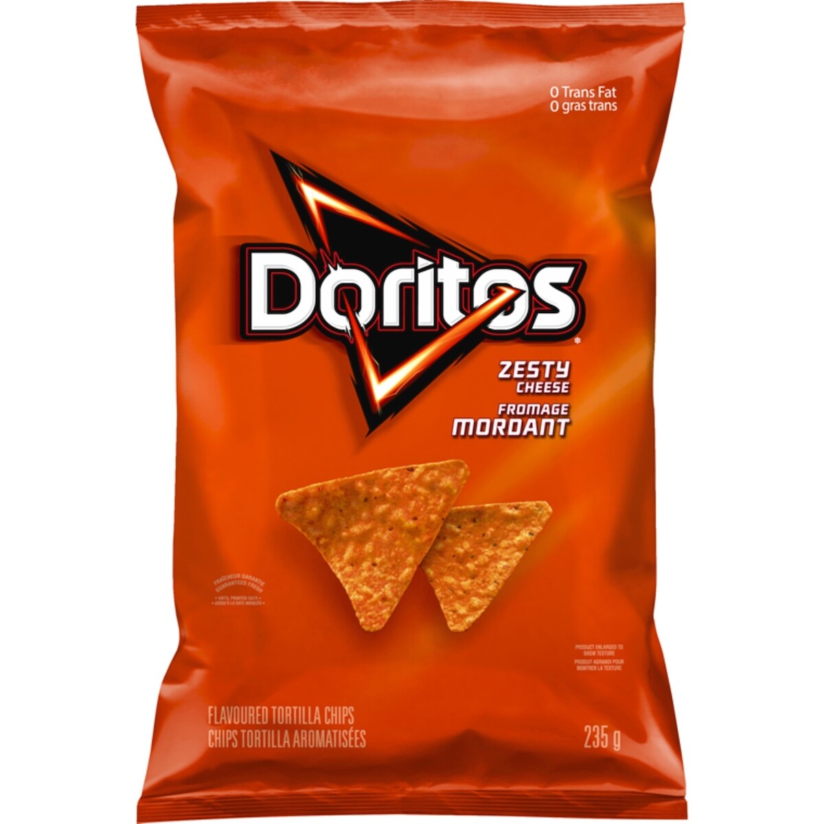 Chips tortilla aromatisées Fromage mordant