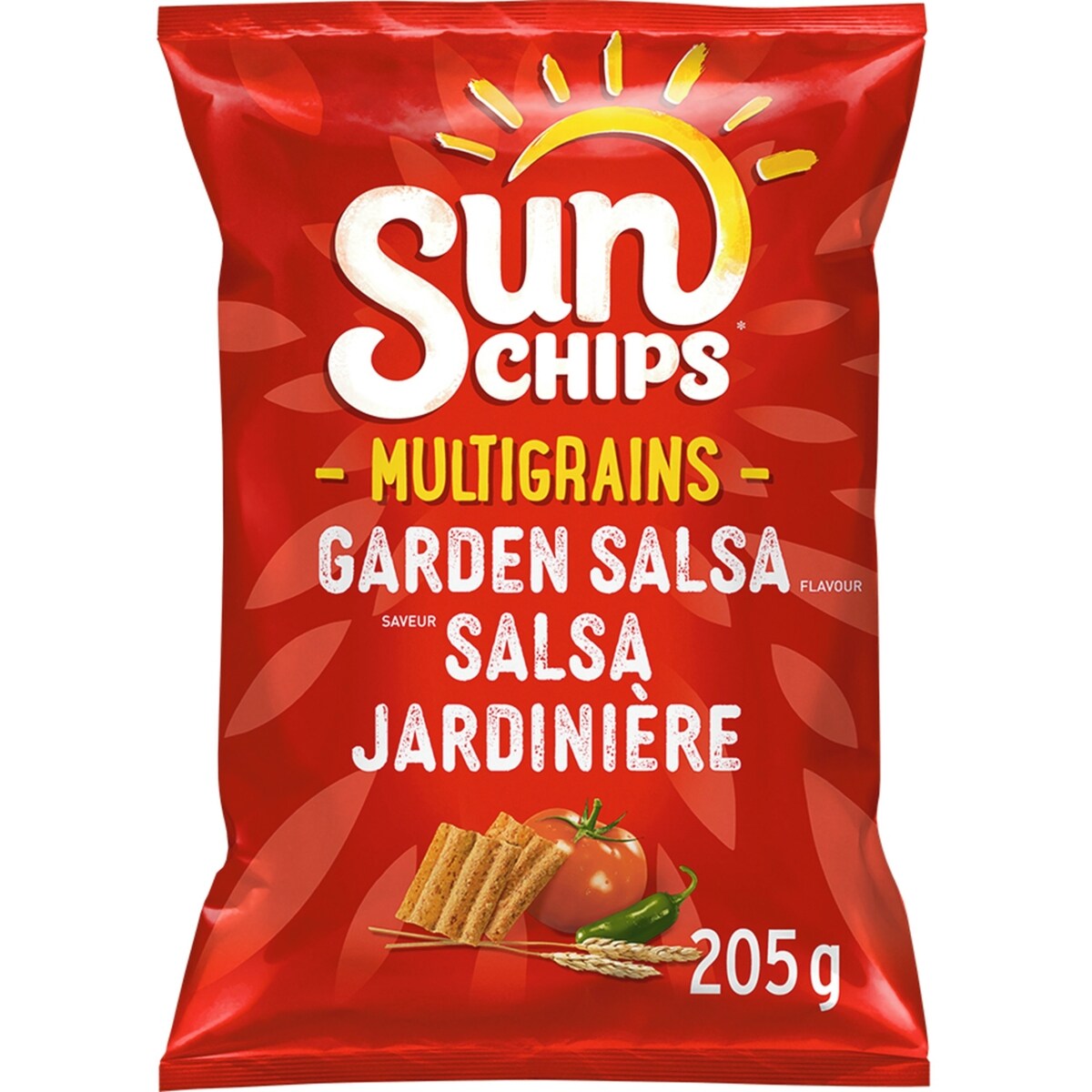 Collations multigrains Saveur Salsa jardinière 205g