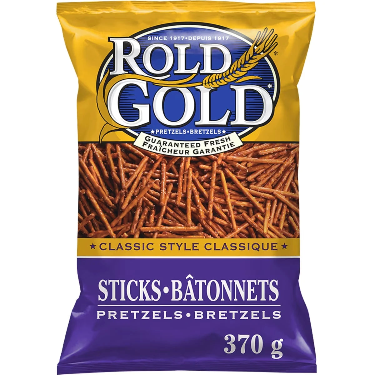Bâtonnets de bretzels Style classique 370g