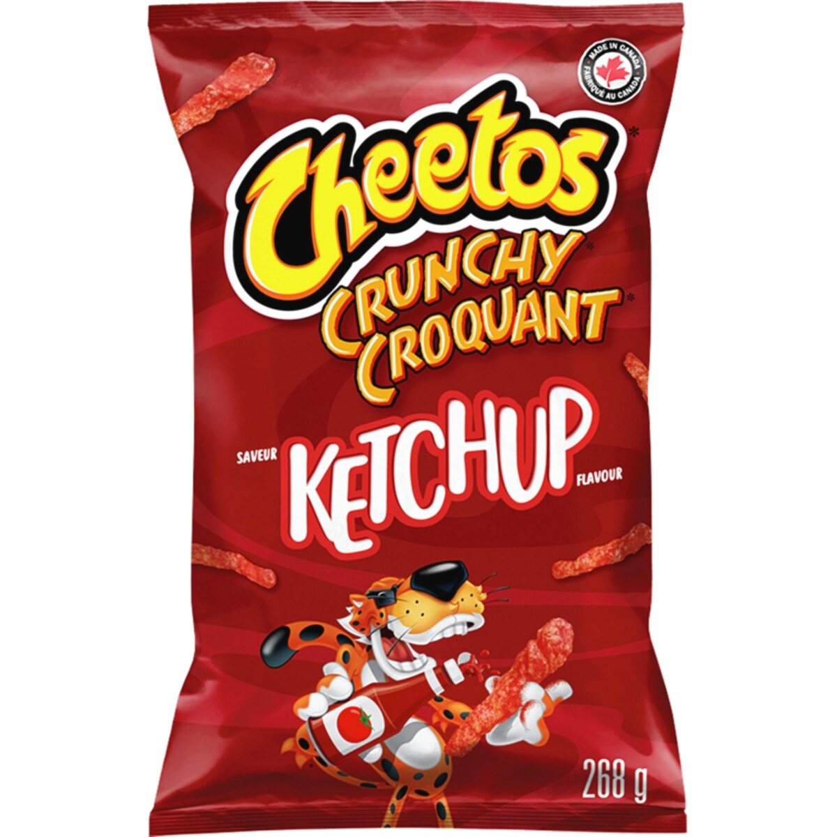 Croquant Grignotines a saveur de Ketchup
