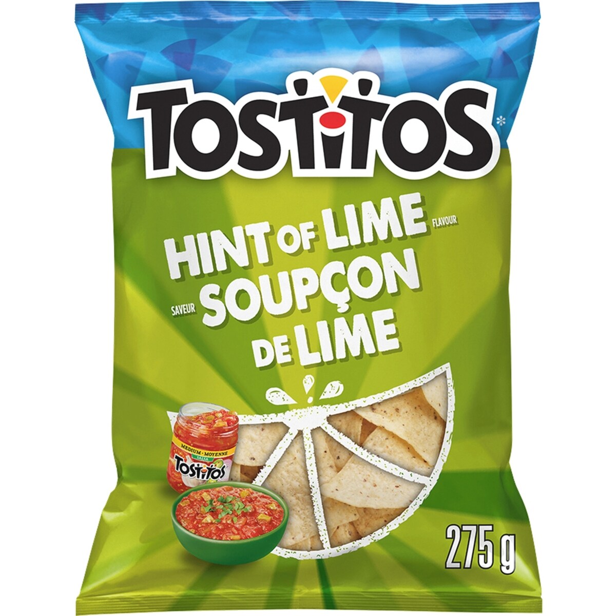 Tortilla chips saveur soupçon de lime