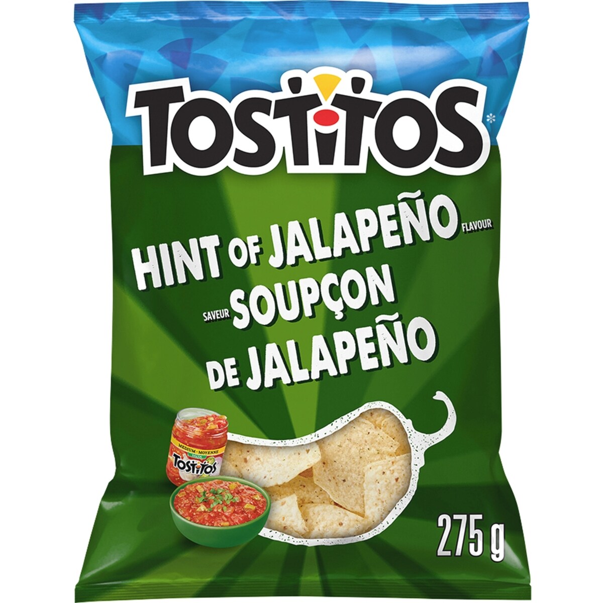 Tortilla chips saveur soupçon de jalapeño