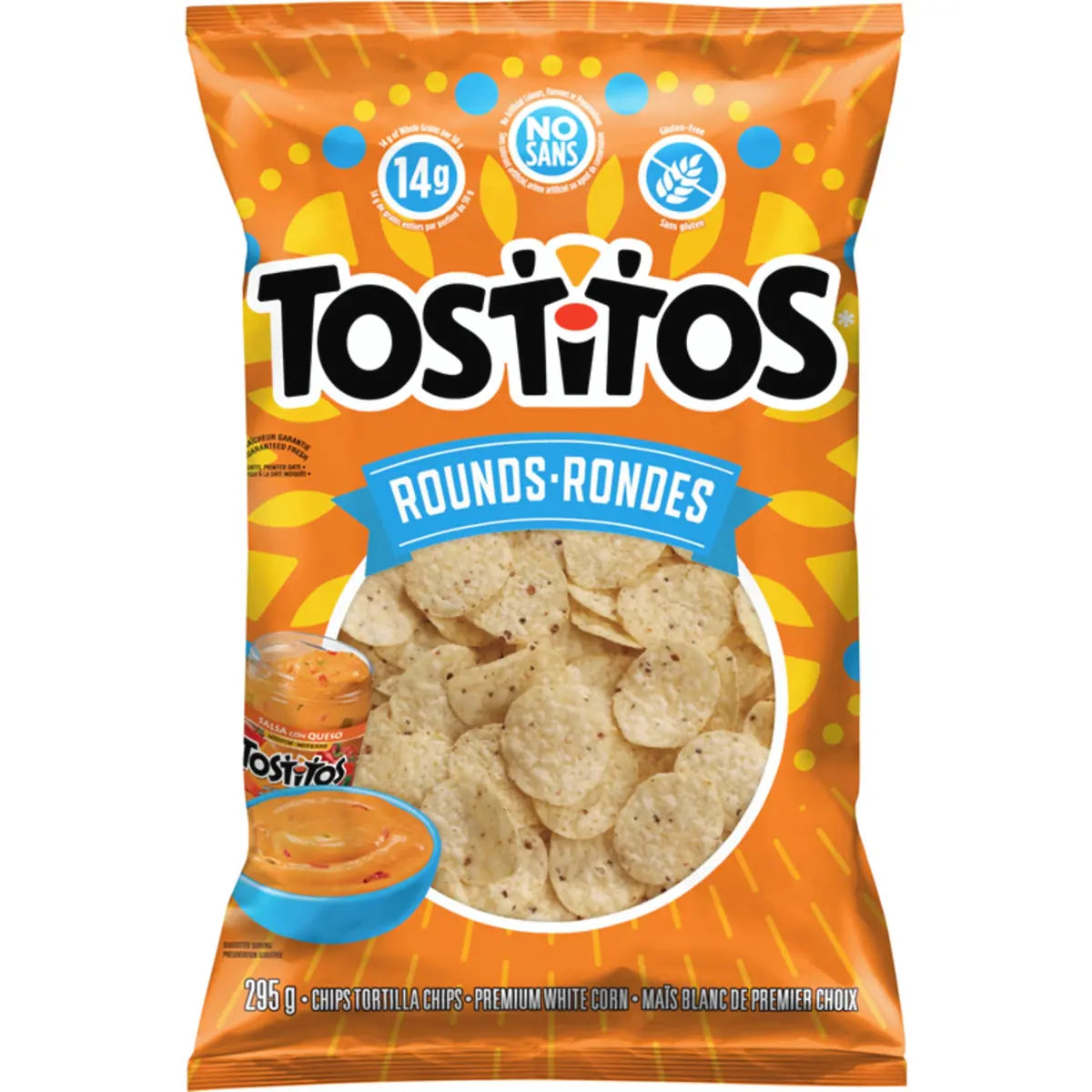 Tortilla chips rondes