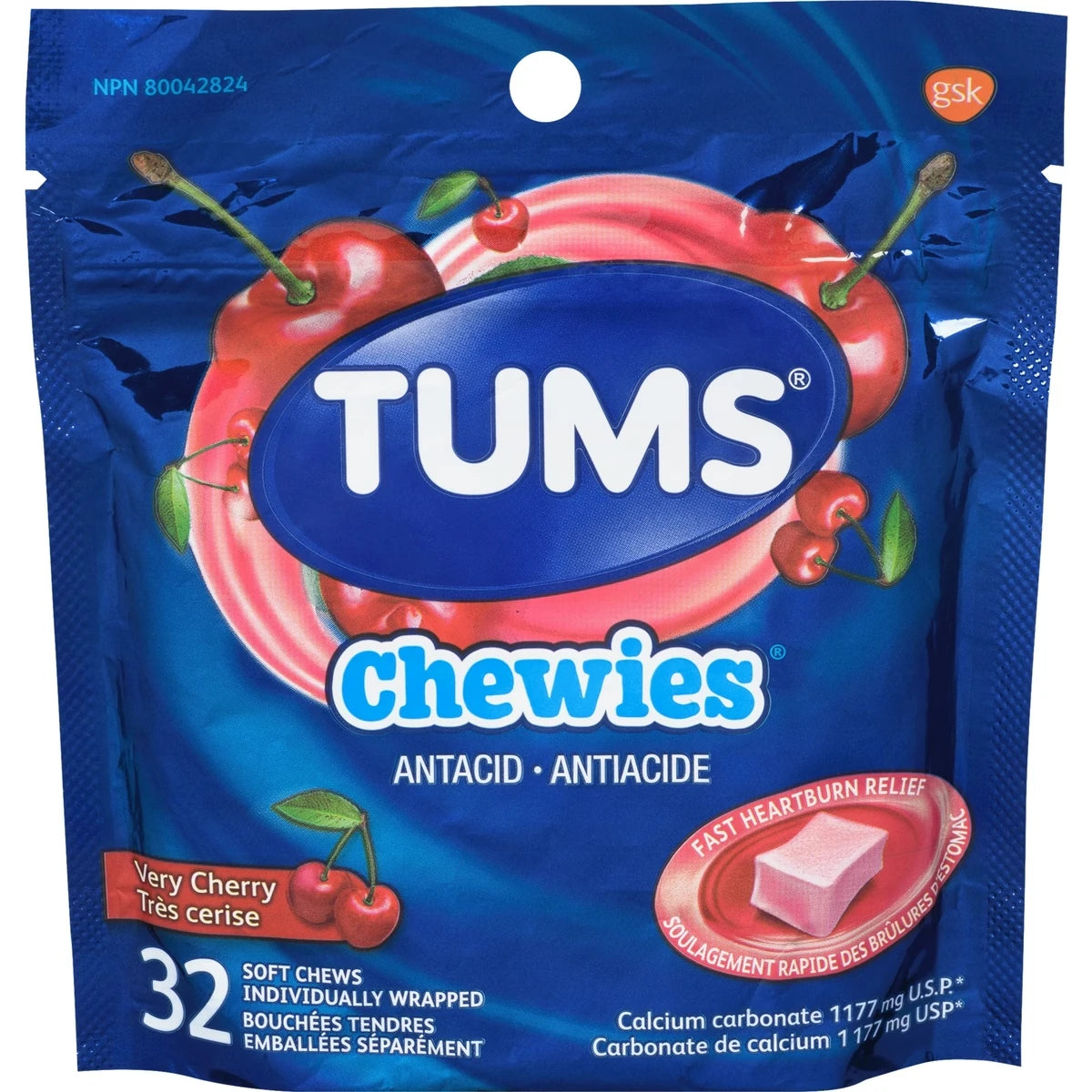 TUMS Très cerise