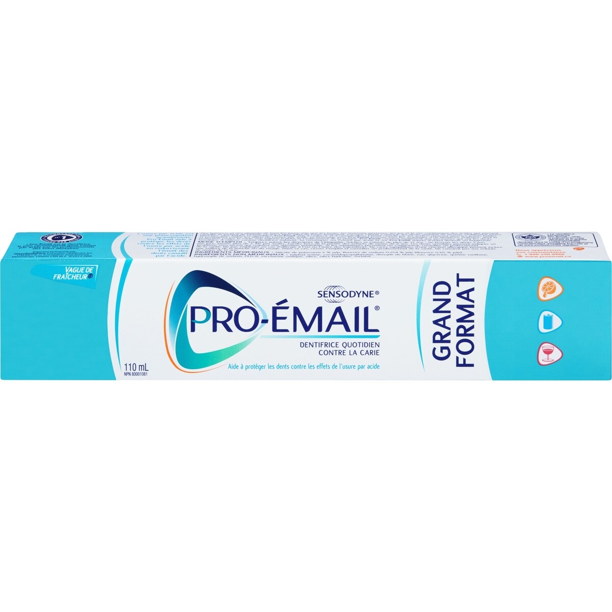 Pro-Émail dentifrice quotidien contre la carie - Grand Format