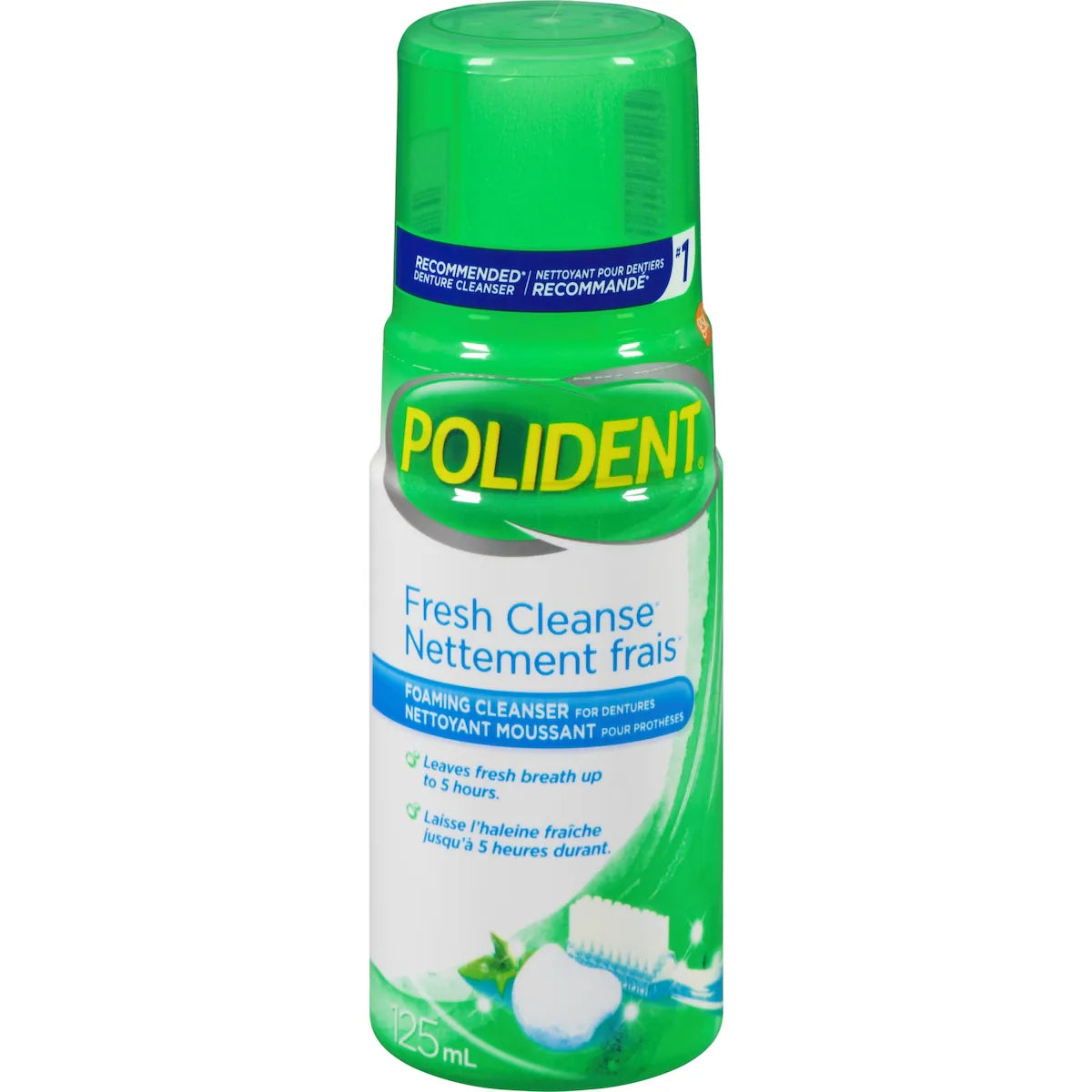 Nettement frais Nettoyant quotidien moussant pour prothèses dentaires