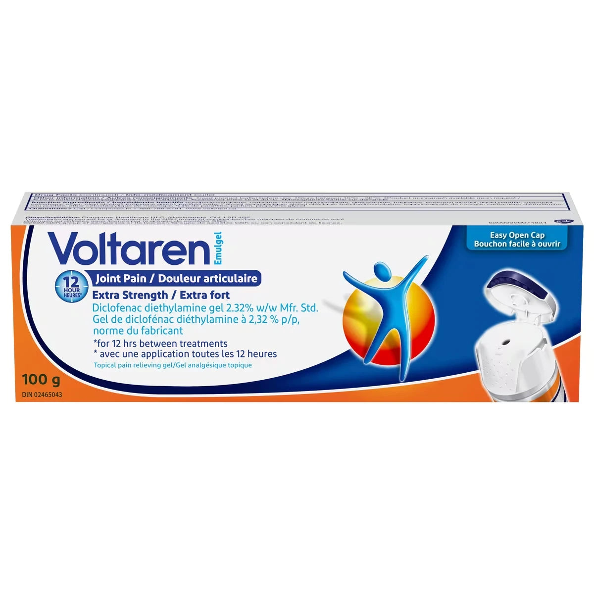 Emulgel pour douleurs articulaires Extra Fort - 100g