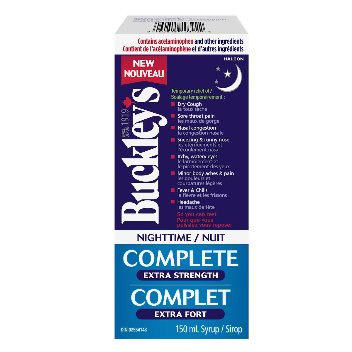 Buckley Nuit Complet Extra Fort