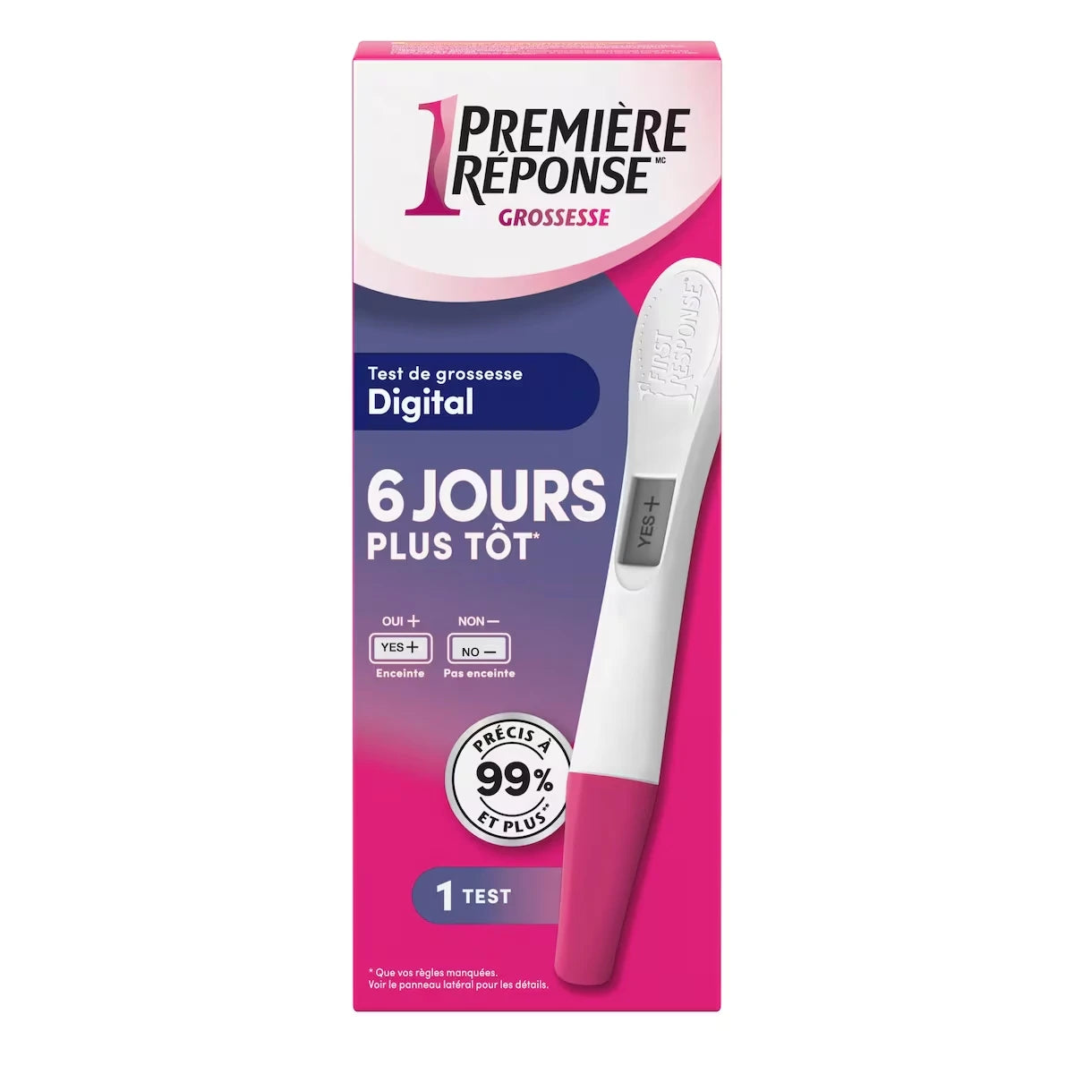 Test de grossesse numérique