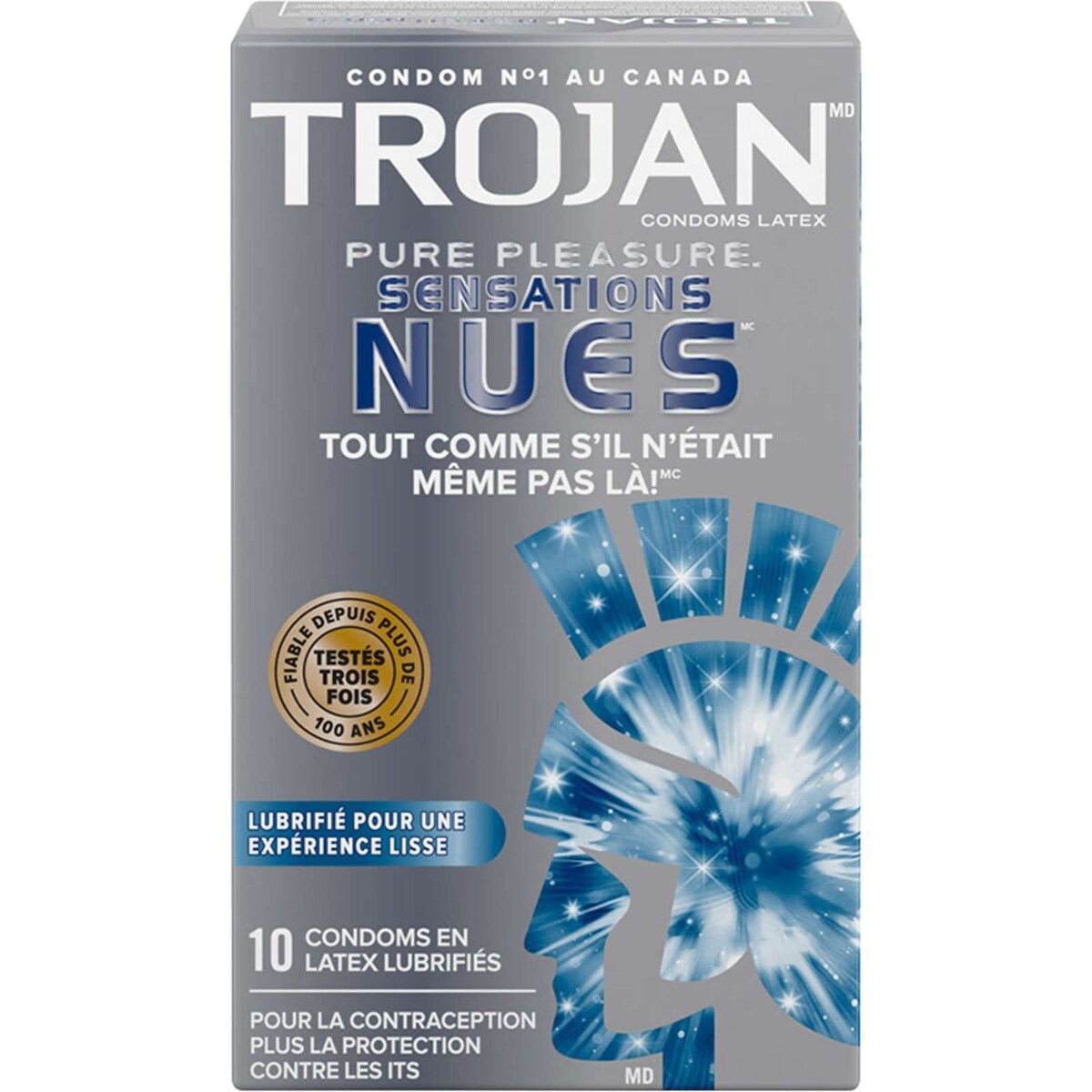 Condons extralubrifiés Sensations nues Pure plaisir