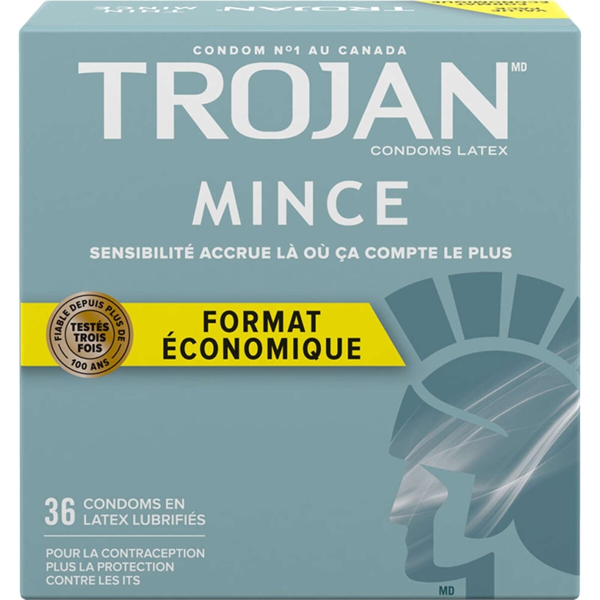Condoms lubrifiés minces