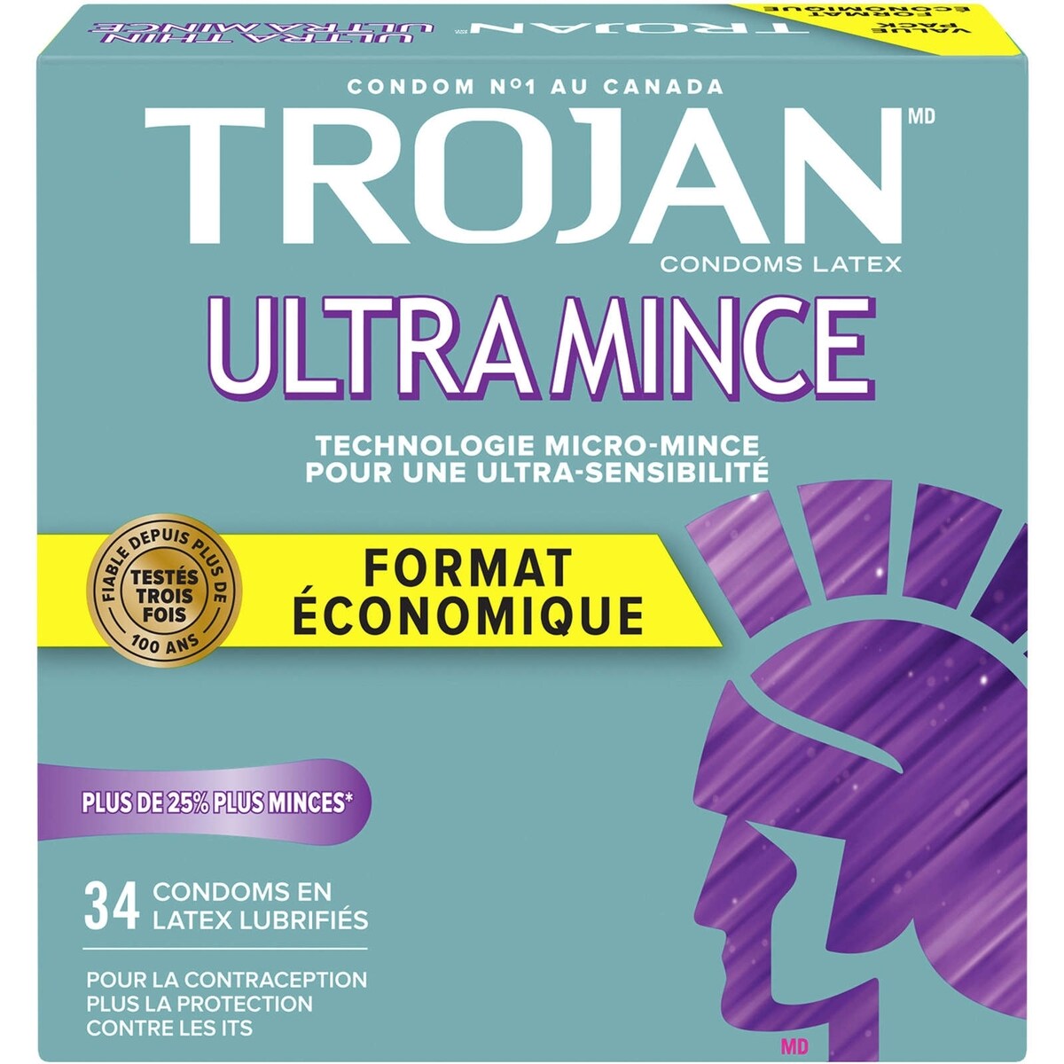 Condoms lubrifiés ultraminces