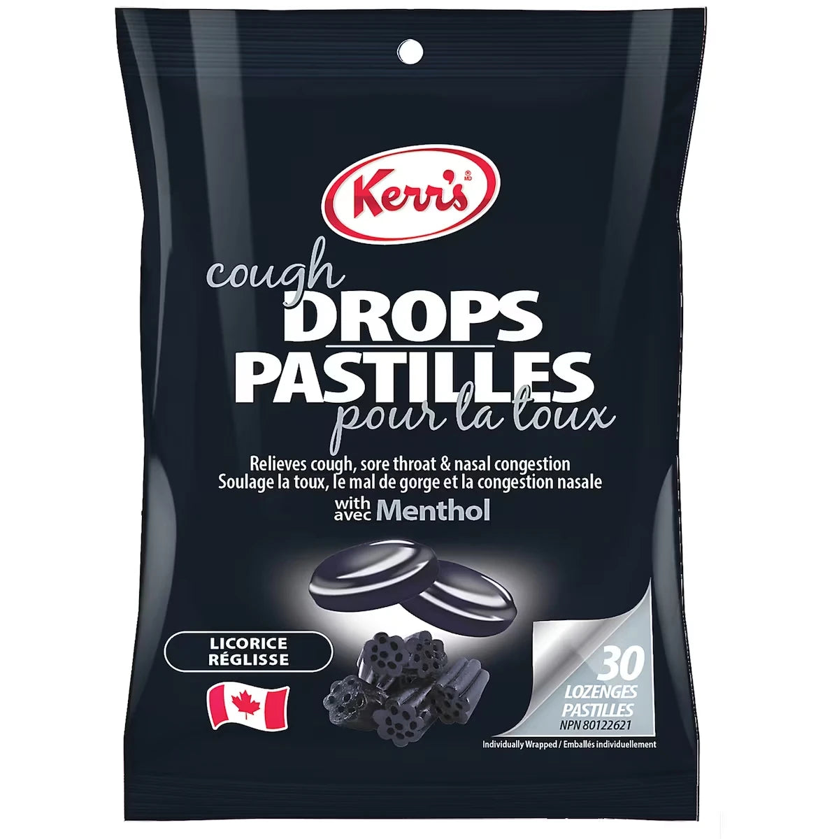 Pastilles pour la toux réglisse