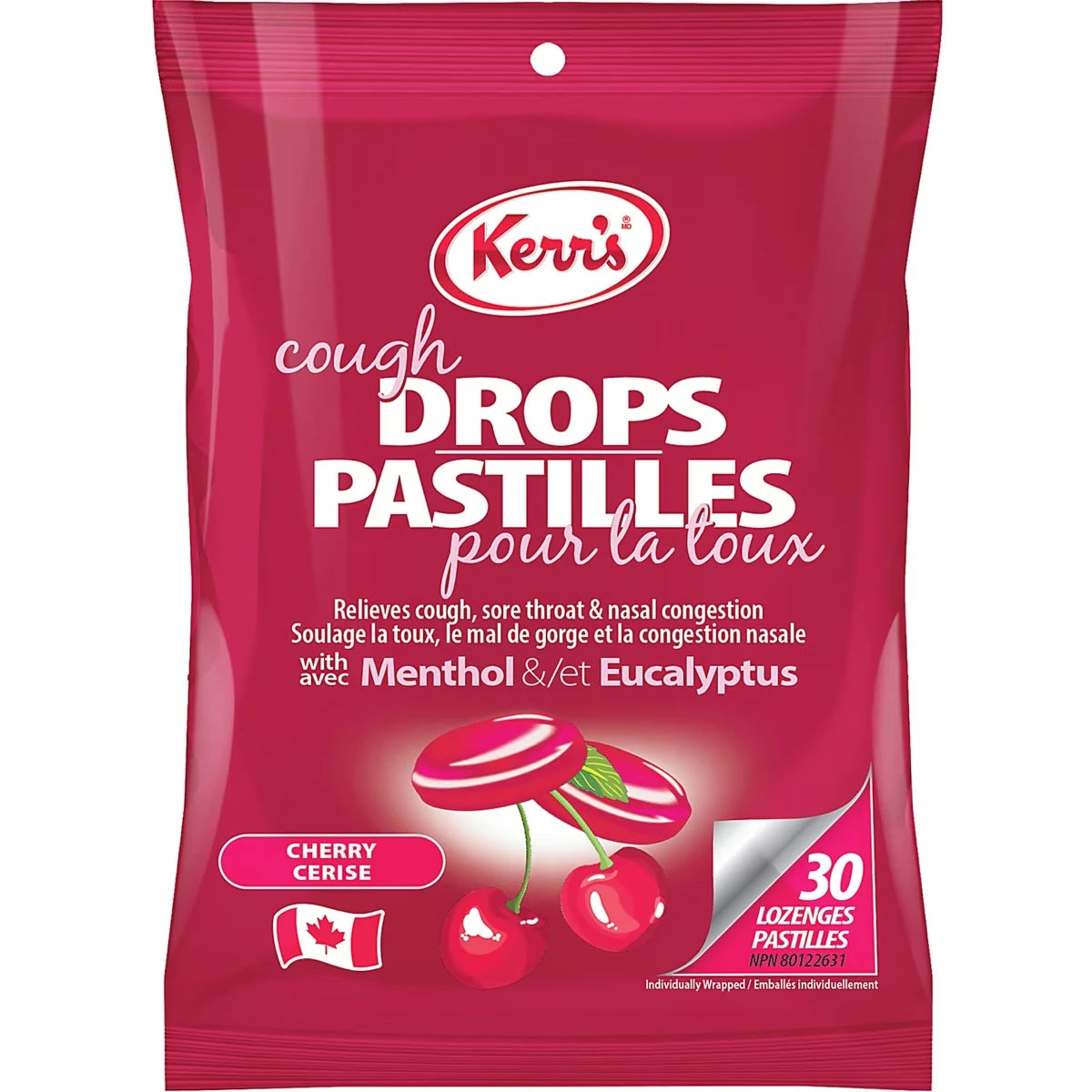 Pastilles pour la toux cerise