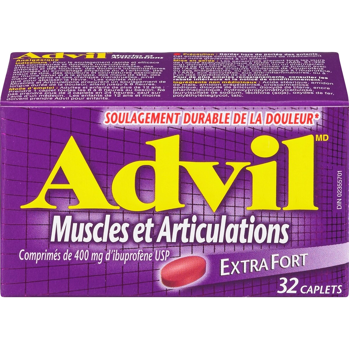 Muscles et Articulations Extra Fort - 32 Caplets