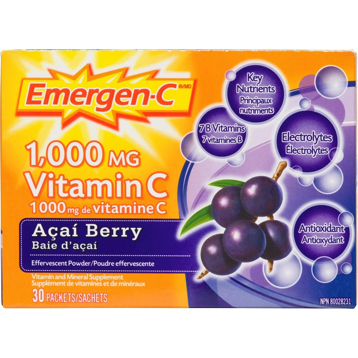 EMERGEN C BAIE D'ACAI