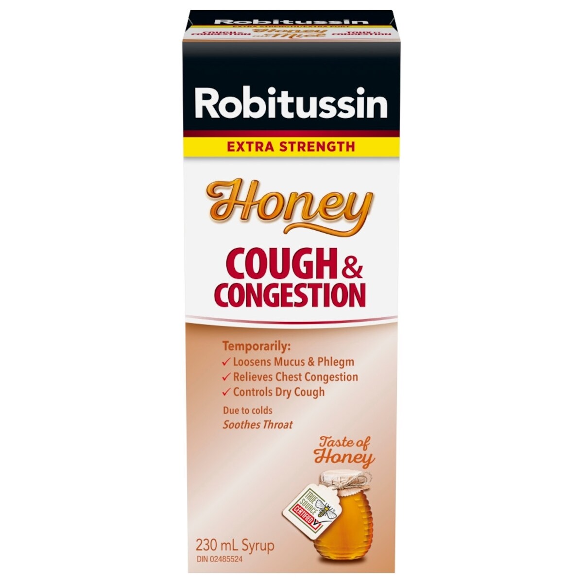Toux et Congestion Sirop au Miel Extra Fort 230 ml