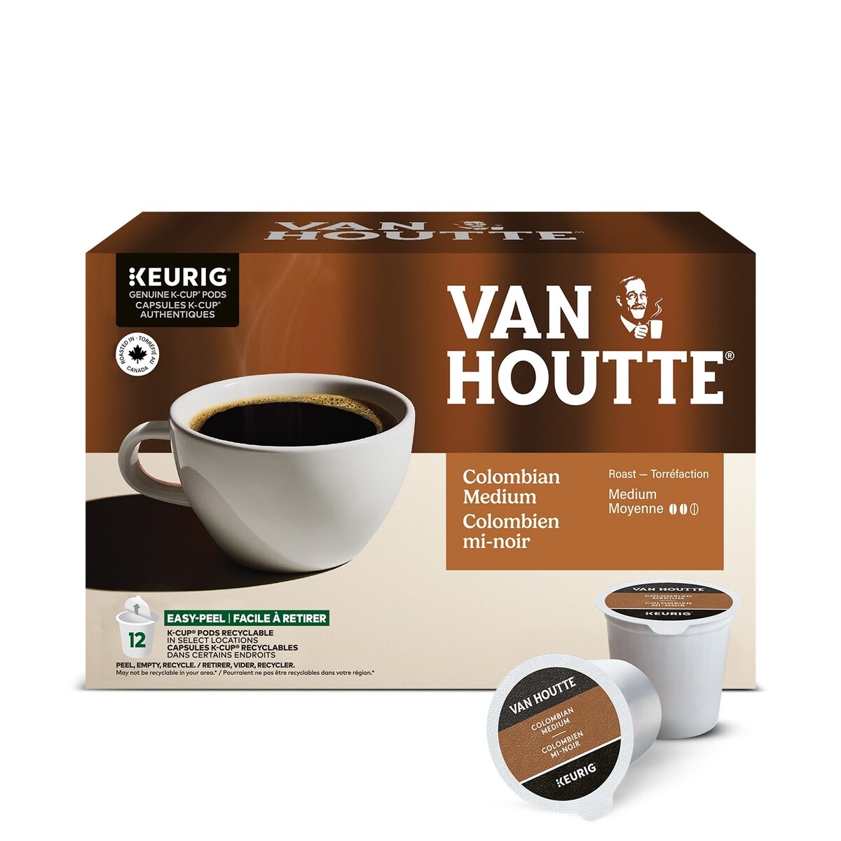 Café Colombien mi-noir Van Houtte