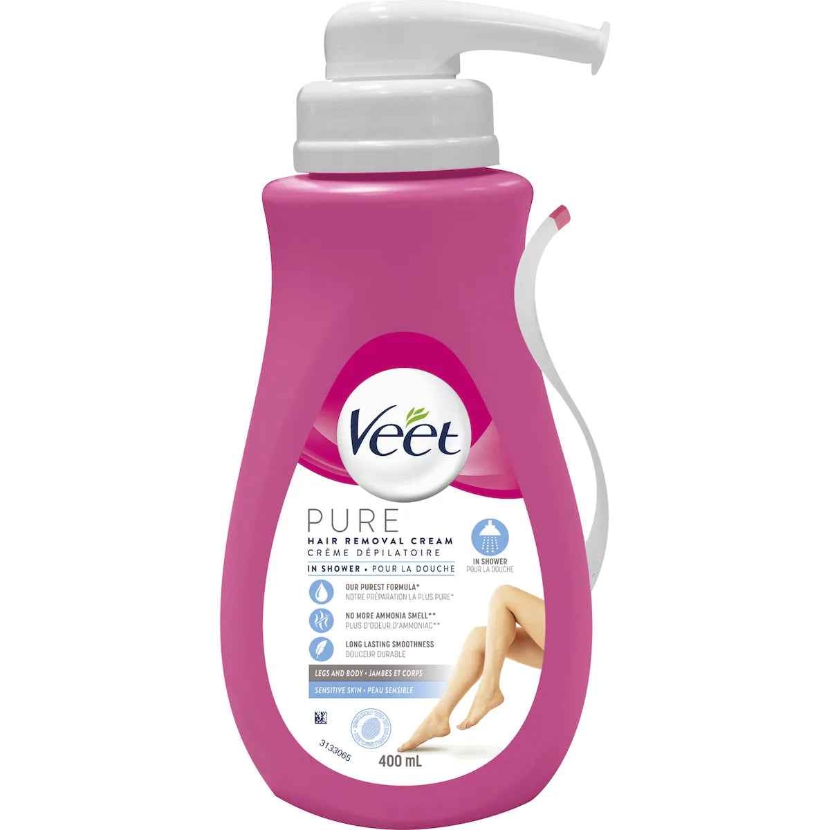 Pure™ crème dépilatoire pour la douche, peau sensible