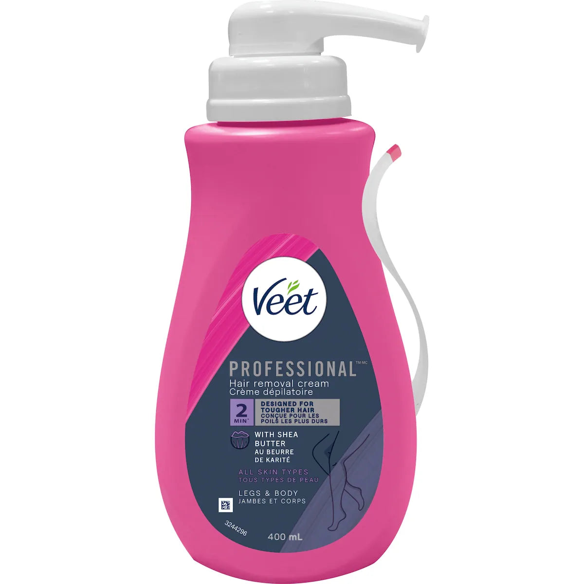 Crème dépilatoire® ProfessionalMC, pompe avec spatule