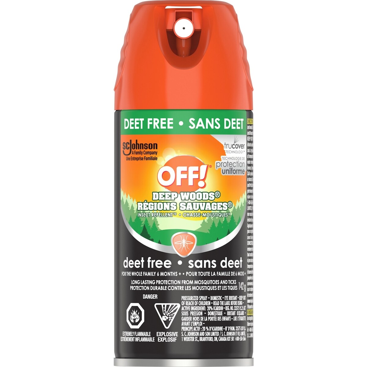 Régions sauvages® Aérosol Chasse-Moustiques - Sans Deet
