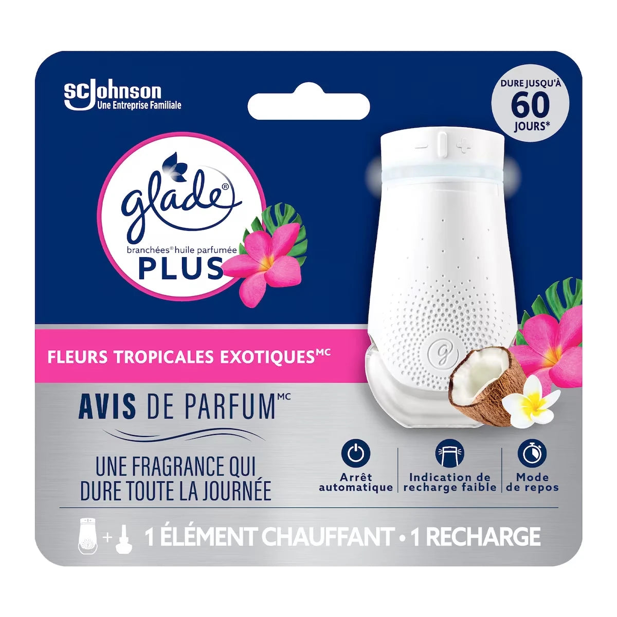 Branchées® Huile Parfumée Nécessaire De Départ - Fleurs Tropicales Exotiques®