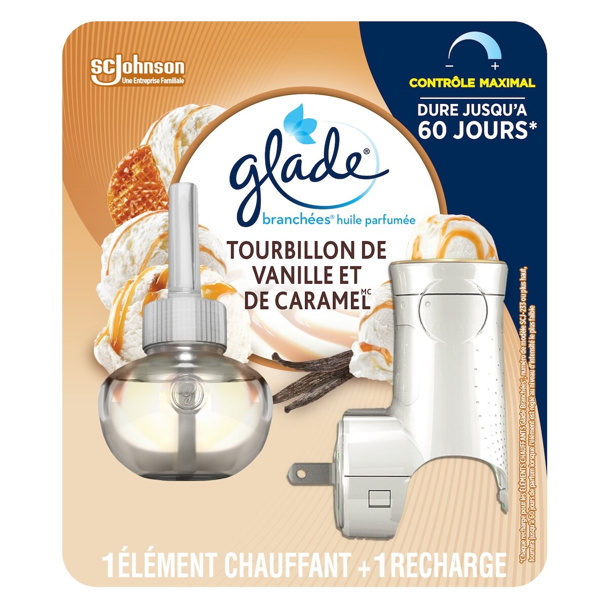 Branchées® Huile Parfumée Nécessaire De Départ - Tourbillon De Vanille Et De Caramel®
