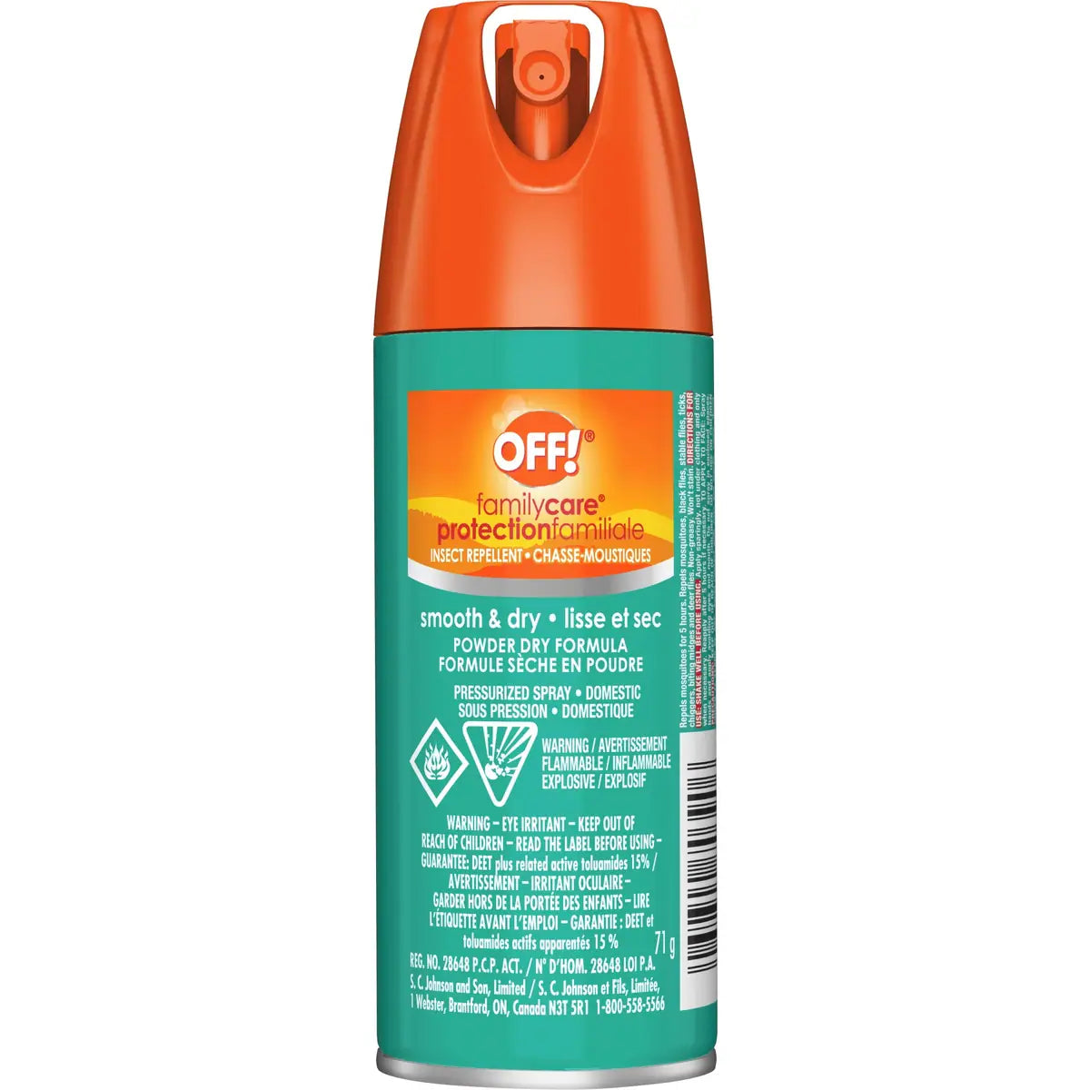 protectionfamiliale chasse-moustiques – Lisse et sec