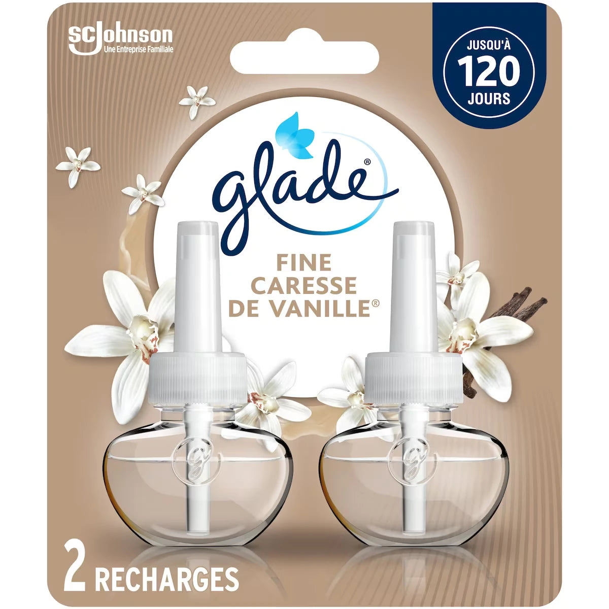 Branchées® Huile parfumée Recharge - Fine caresse de vanille®