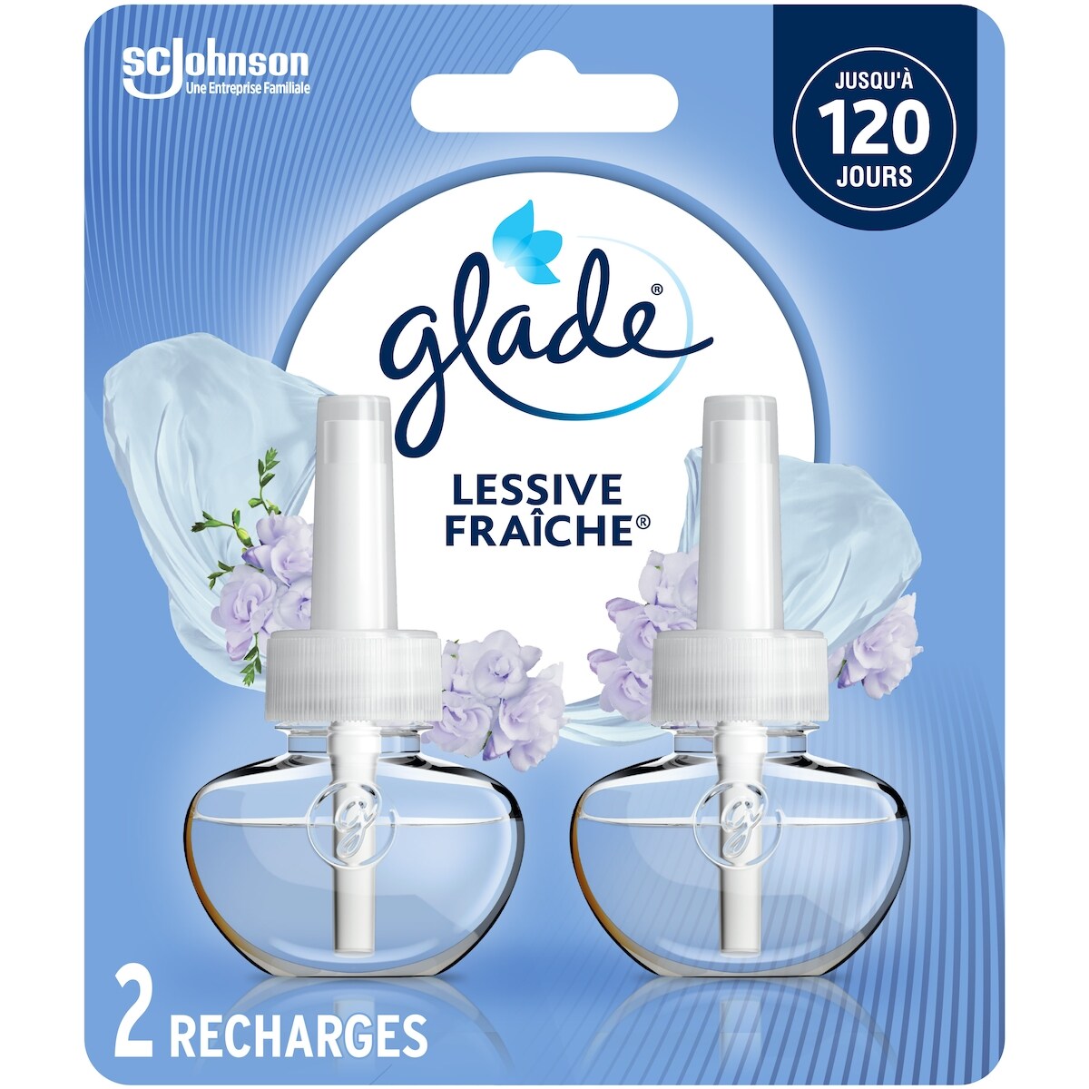 Branchées® Huile Parfumée Recharge - Lessive Fraîche®