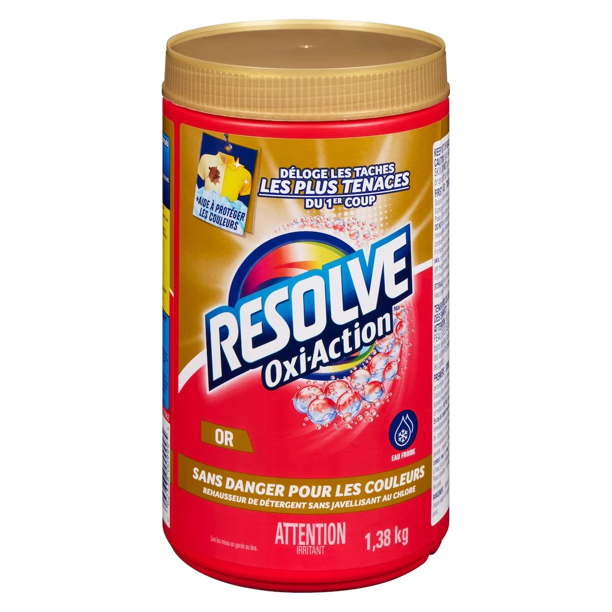 GOLD Oxi-ActionMD Détachant pour lessive en poudre