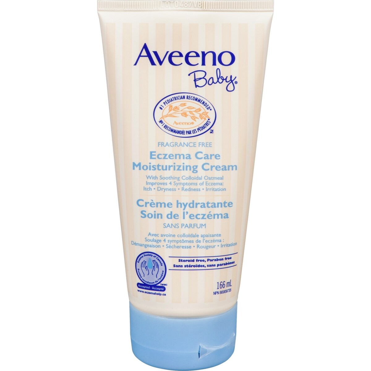 Crème hydratante Soin de l'eczéma pour bébés
