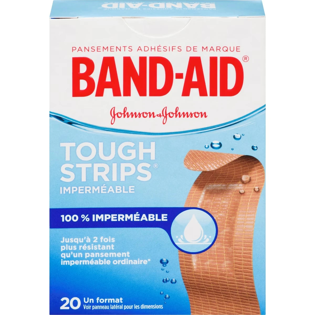 Pansements adhésifs Water Block Tough Strips