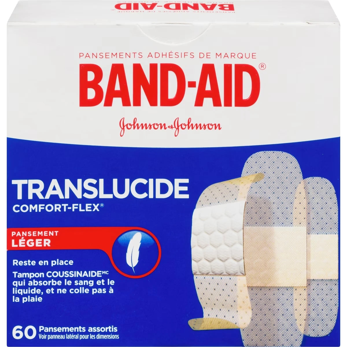 Pansements adhésifs translucides Tru-Stay Comfort-Flex