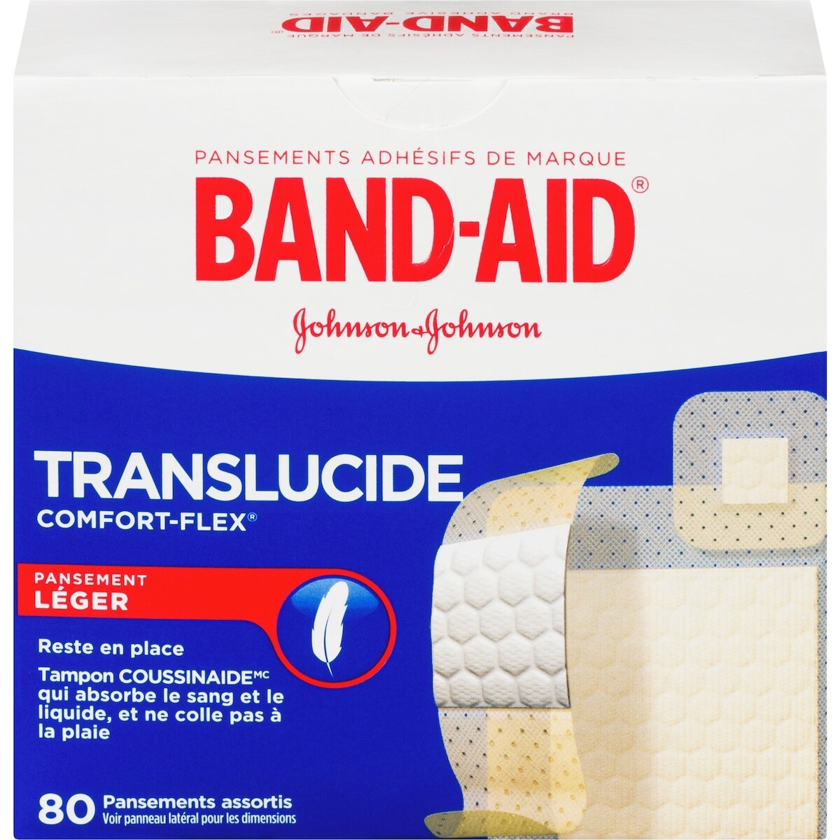 Pansements adhésifs translucides Tru-Stay Comfort-Flex