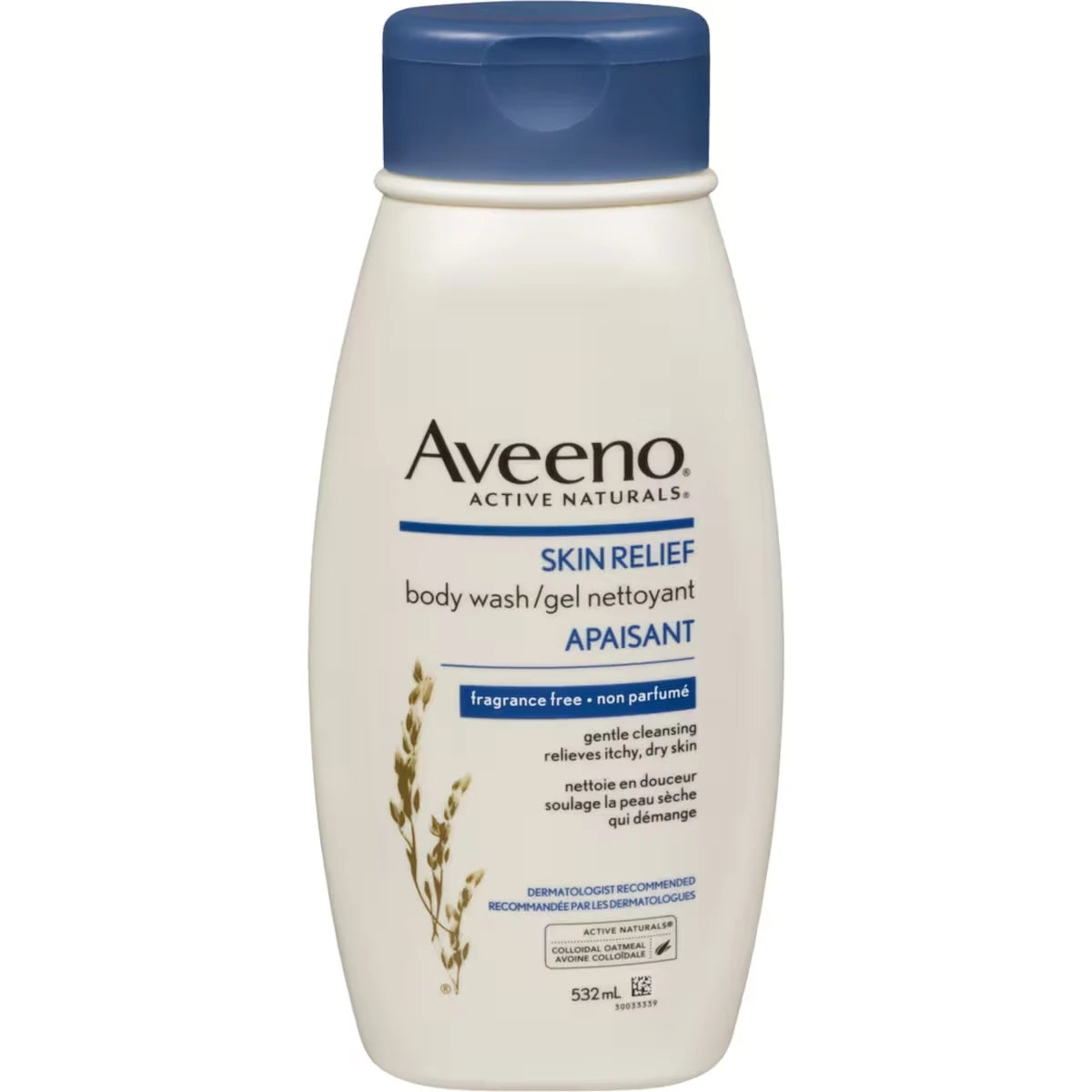 Nettoyant corporel apaisant sans parfum