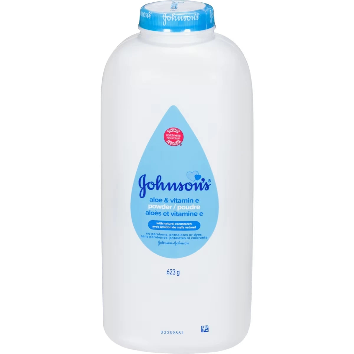 Poudre pour bébés, avec aloès, vitamine e et amidon de maïs