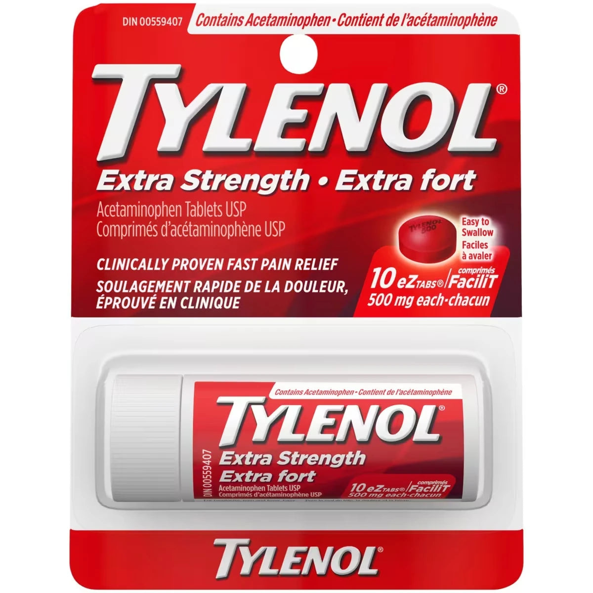 Analgésique à l’ibuprofène, Extra fort, comprimés FaciliT à 500 mg