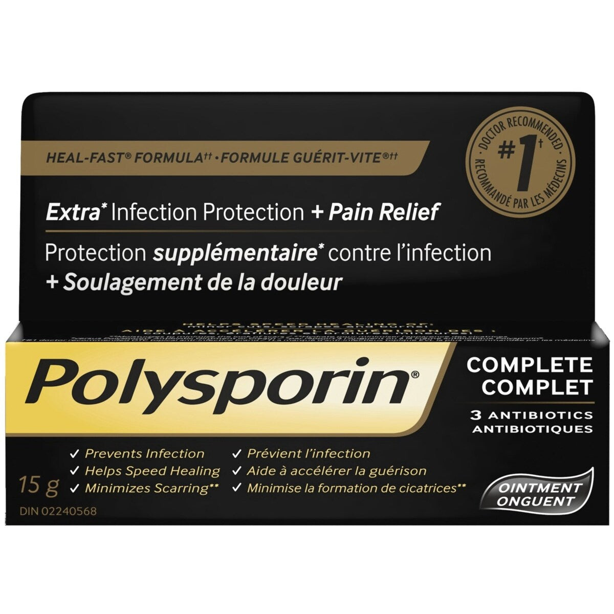 Complet, Onguent antibiotique Formule Guérit-vite