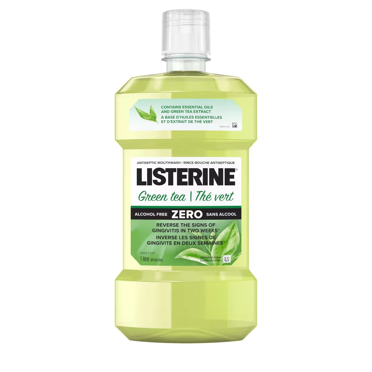 Le rince-bouche antiseptique - Thé Vert Zéro