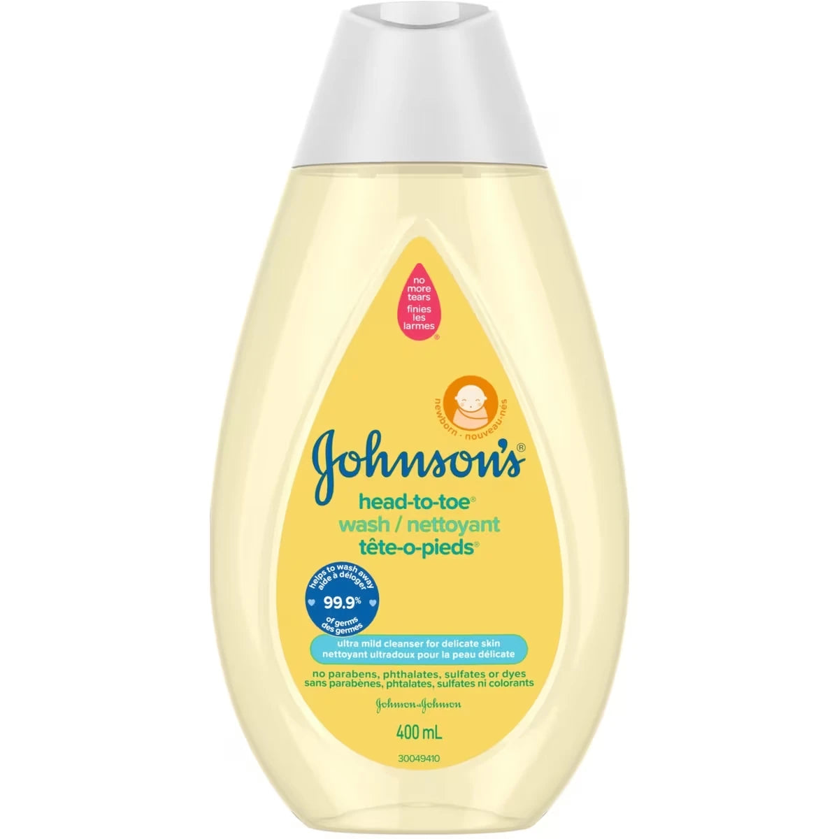 Nettoyant et shampooing pour bébés TÊTE-O-PIEDS