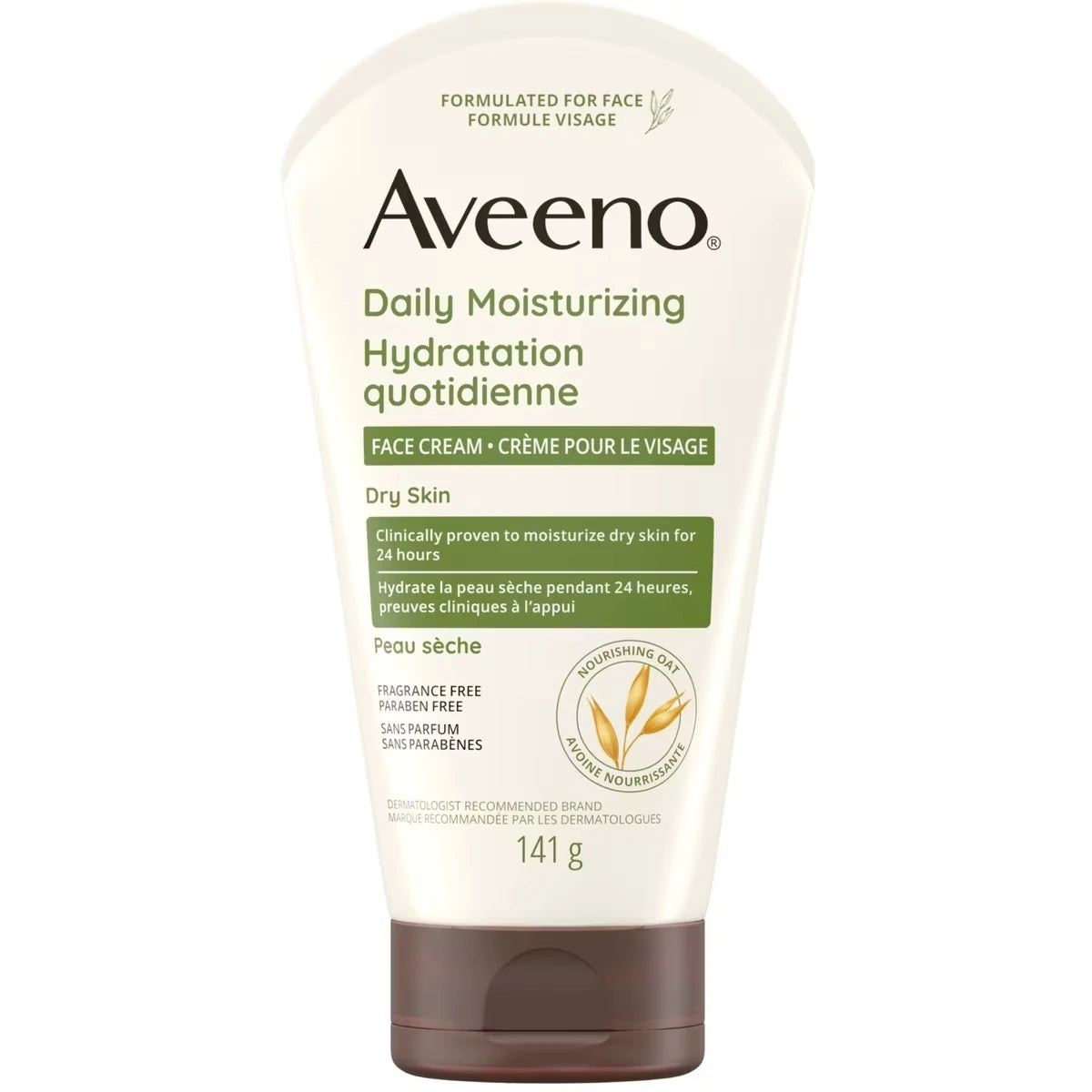 Daily Moisturizing Face Cream, Dry Skin, Fragrance Free