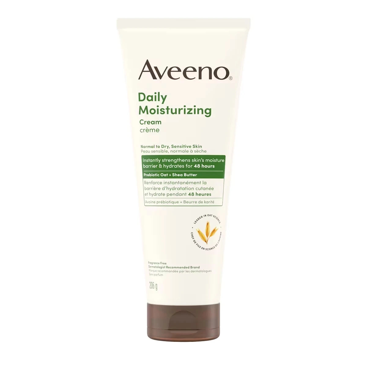 Daily Moisturizing Cream for Normal to Dry, Sensitive Skin, Fragrance Free