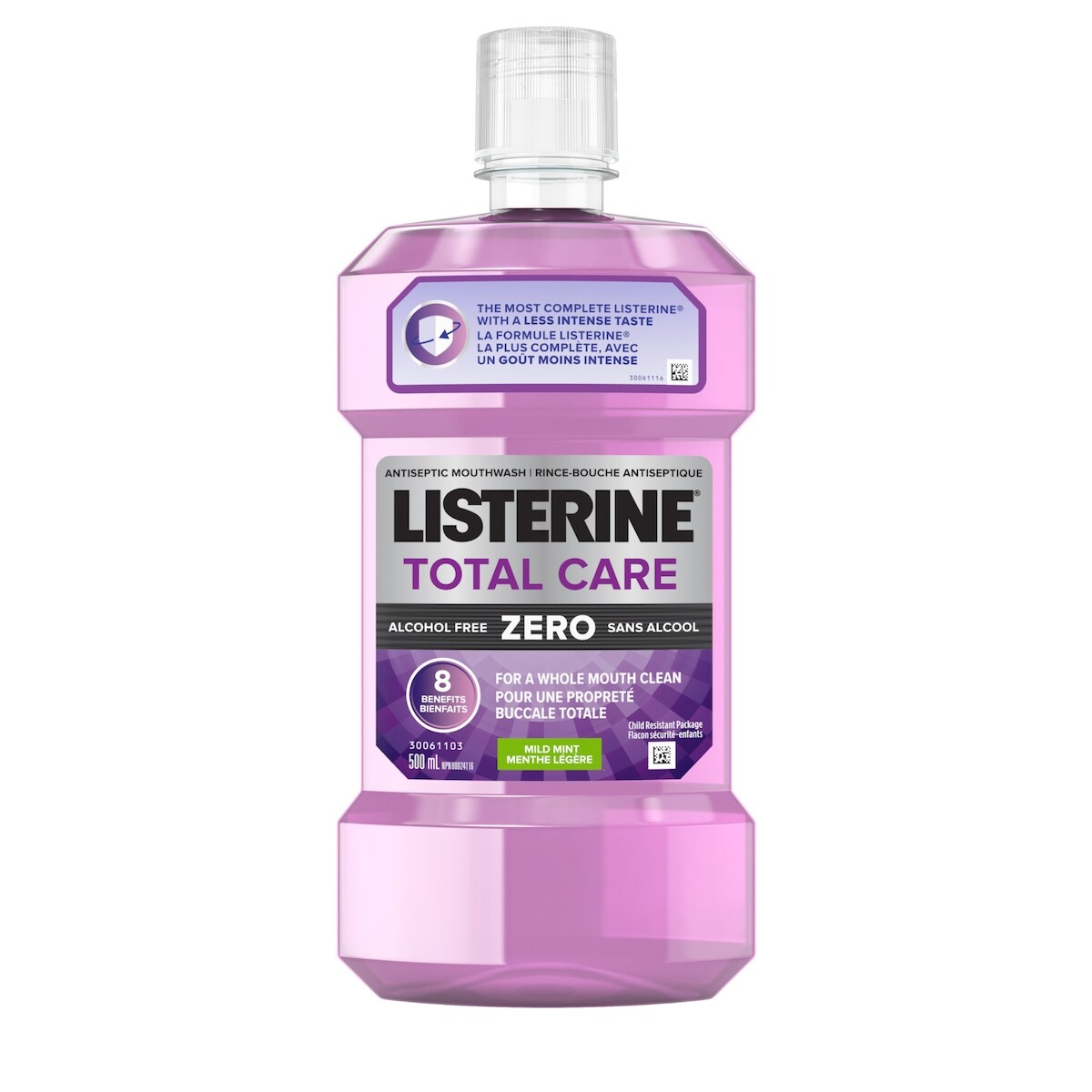 Rince-bouche Total Care Zero, sans alcool