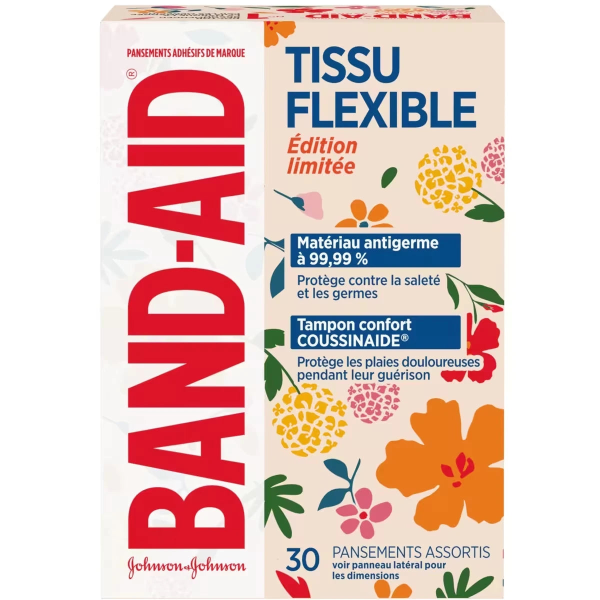 Tissu Flexible Motif De Fleurs