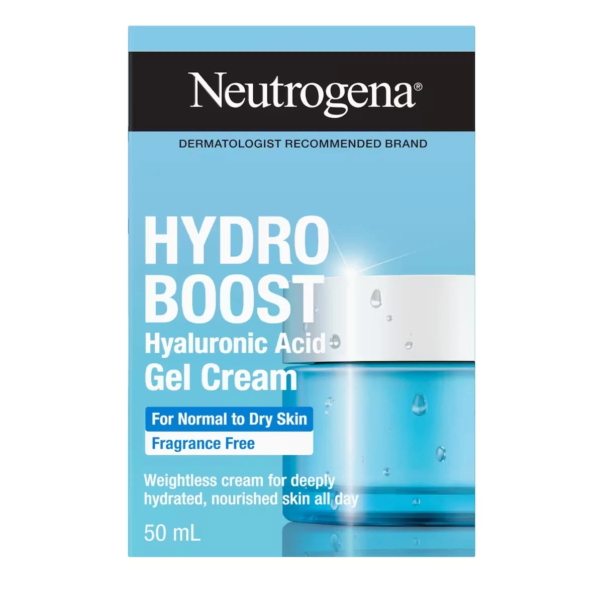 Hydro Boost Gel Cream, Fragrance Free