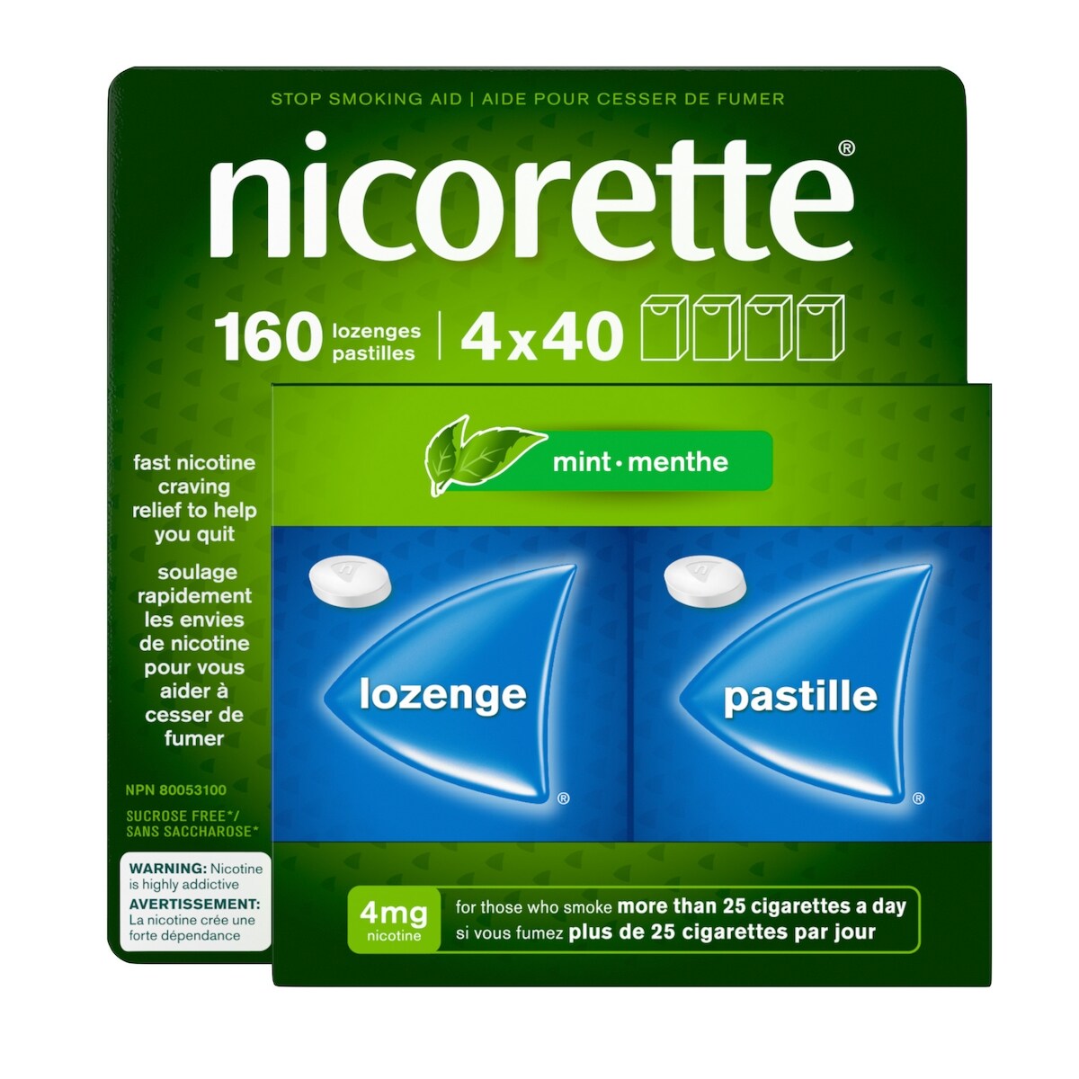 Pastilles Menthe 4 mg