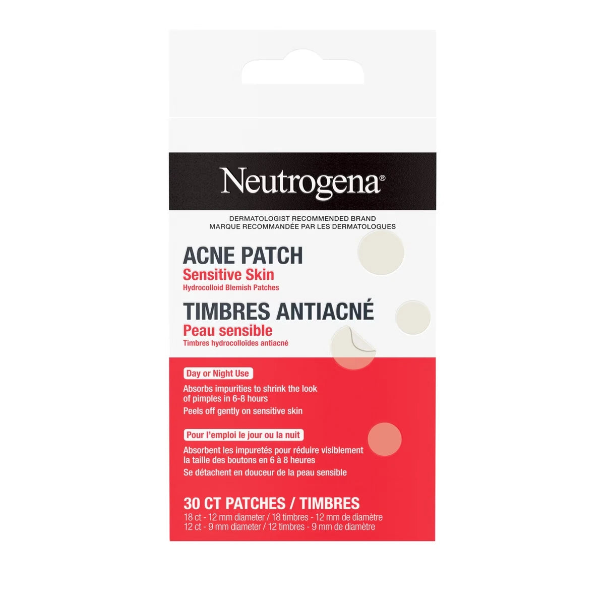 Acne Patches for Sensitive Skin, Two Sizes